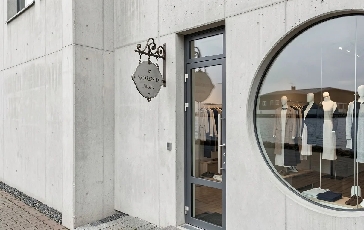 Floh Haderslev Store Entrance Aesthetic